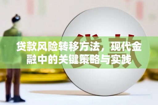 礁溪贷款风险转移方法，现代金融中的关键策略与实践