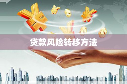 礁溪贷款风险转移方法