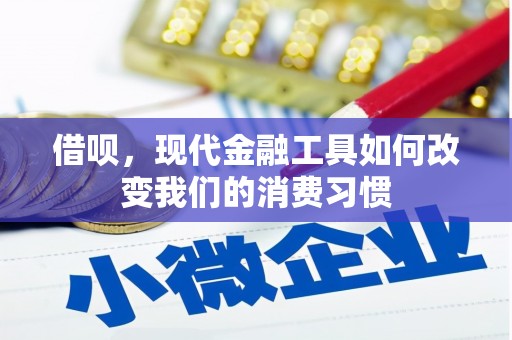 礁溪借呗，现代金融工具如何改变我们的消费习惯