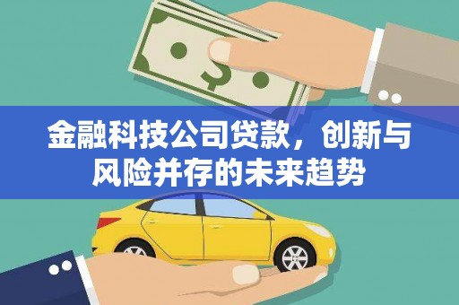 礁溪金融科技公司贷款，创新与风险并存的未来趋势