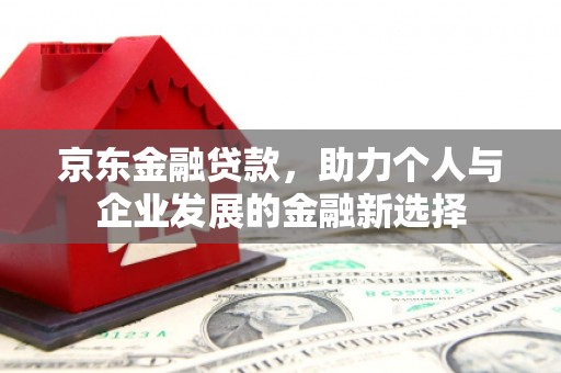 礁溪京东金融贷款，助力个人与企业发展的金融新选择