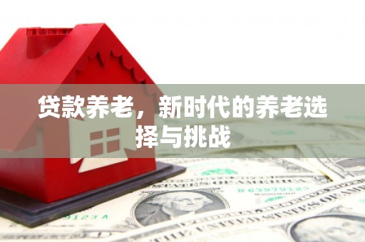礁溪贷款养老，新时代的养老选择与挑战