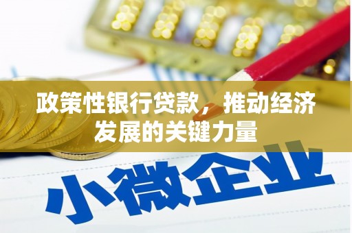 礁溪政策性银行贷款，推动经济发展的关键力量